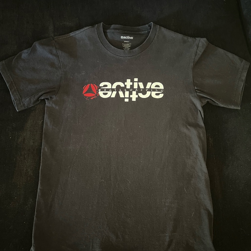 Black active T-shirt
